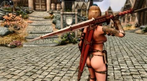 上古卷轴5：重置版MOD 2K血刀和斑纹
