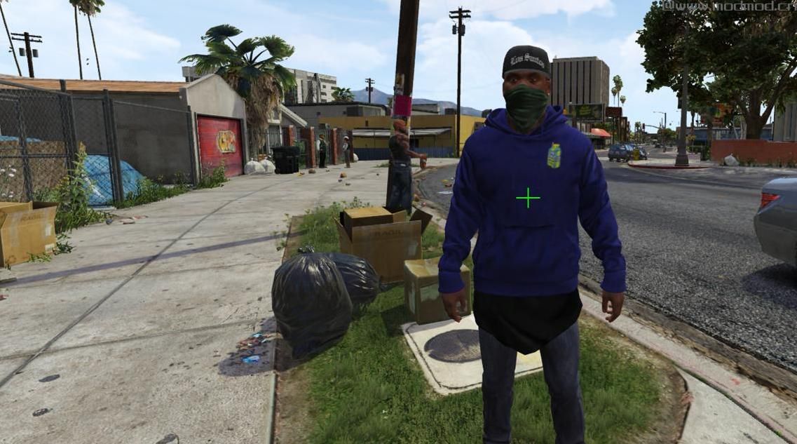 侠盗猎车手5「GTA5」Mod: Lyrical Lemonade Hoodie for Franklin