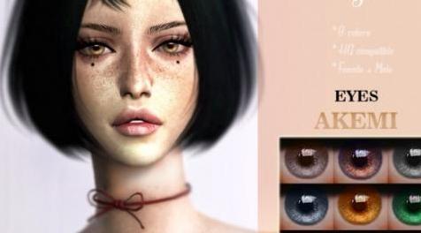 模拟人生4MOD EYES-AKEMI 眼珠