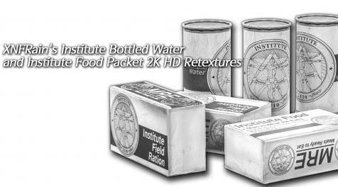 辐射4MOD 学院瓶装水和研究所食品2k包