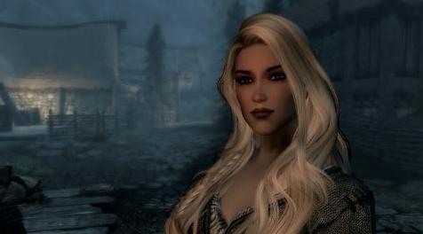上古卷轴5：重置版MOD JWD的Lagertha The Viking Shieldmaiden - 女性独立随从（CBBE-UNP）