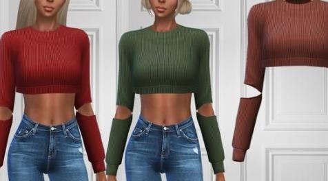 模拟人生4MOD ShakeProductions 194 - Top 上衣