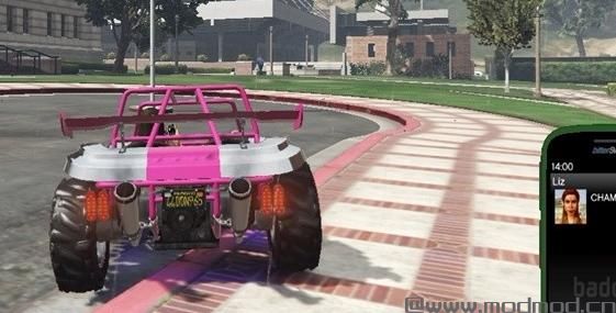 侠盗猎车手5「GTA5」Mod: Franklin&rsquo;s Girlfriend, Liz by Top Less