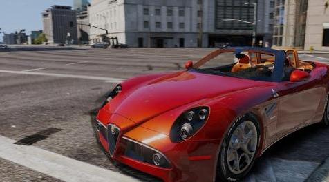 侠盗猎车手5「GTA5」Mod: Alfa Romeo 8C Spider