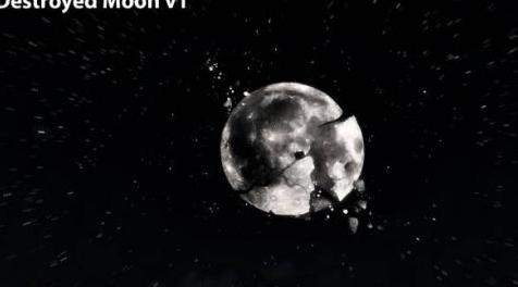 辐射4MOD 美国人真会玩之脑洞系列~被核战摧毁的月亮