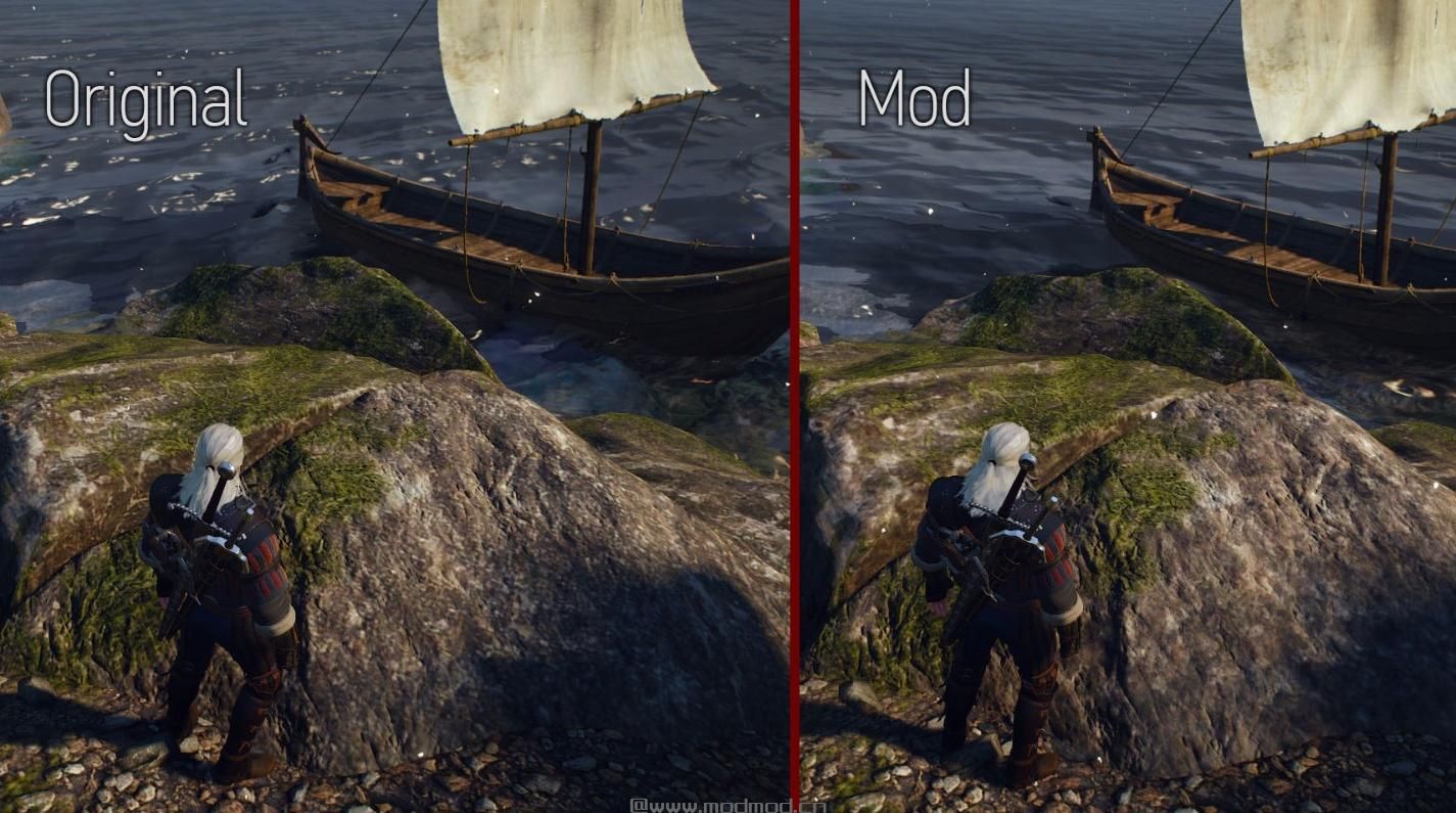 巫师3：狂猎MOD 岩石结构调整