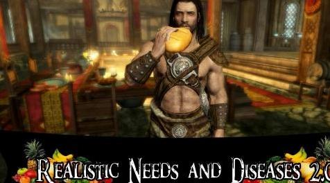 上古卷轴5：天际MOD 【汉化】Realistic Needs and Diseases 2.0 by CrEaToXx