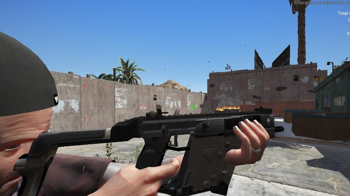 侠盗猎车手5「GTA5」Mod: Vector .45 ACP  2.8C