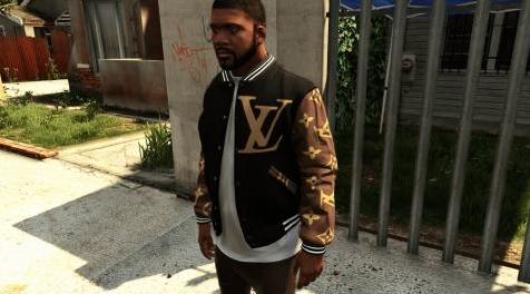 侠盗猎车手5「GTA5」Mod: Louis Vutton Jacket