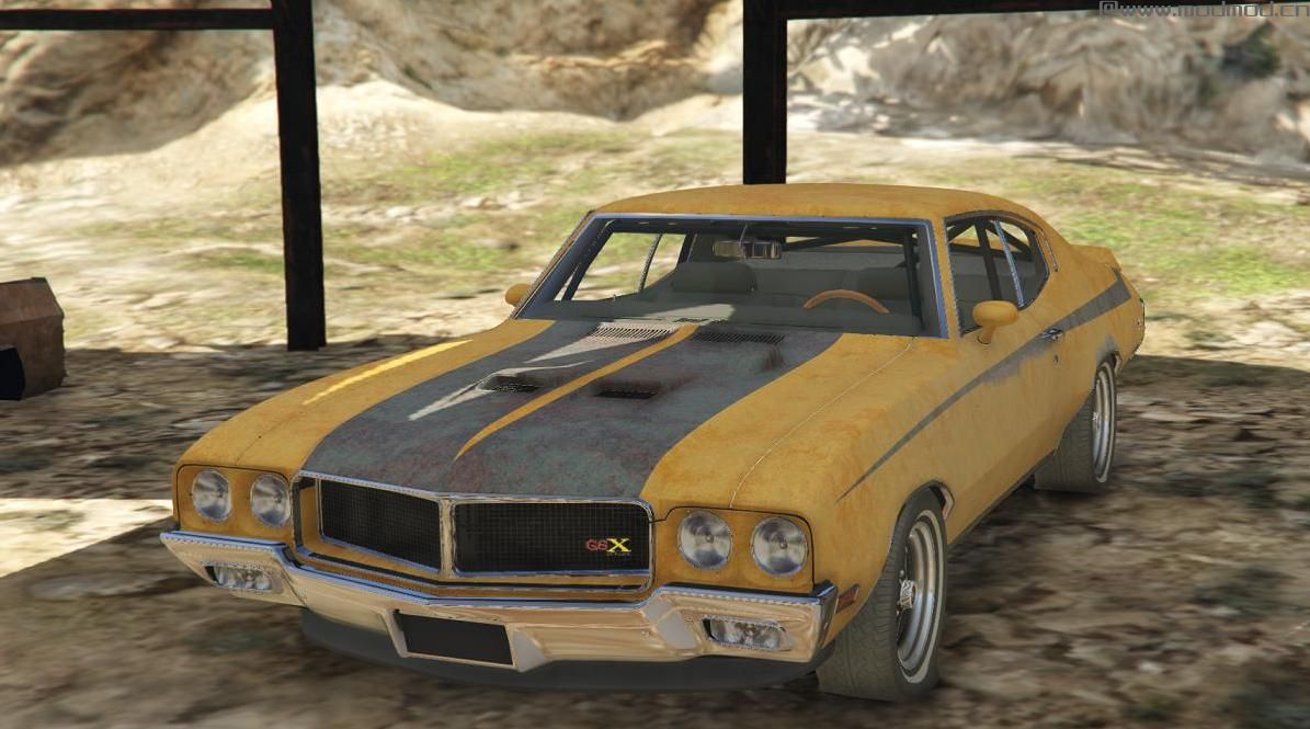 侠盗猎车手5「GTA5」Mod: Barn Find Livery for Sam Mods 70 GSX Stage 1