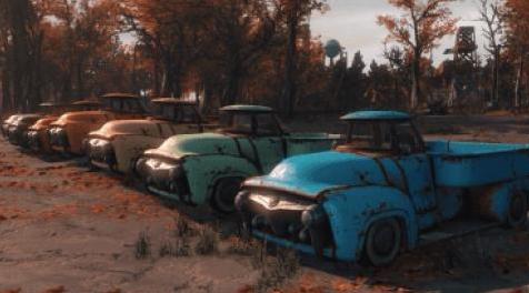 辐射4MOD Drivable Vanilla Car 可以开的车