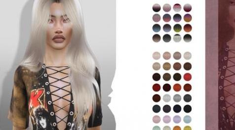模拟人生4MOD LeahLillith Kim Hair 发型