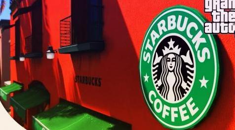 侠盗猎车手5「GTA5」Mod: Starbucks coffee + waiter + coffeecup