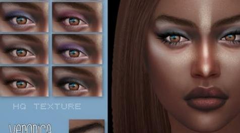 模拟人生4MOD IMF Veronica Eyeshadow N.61 眼影