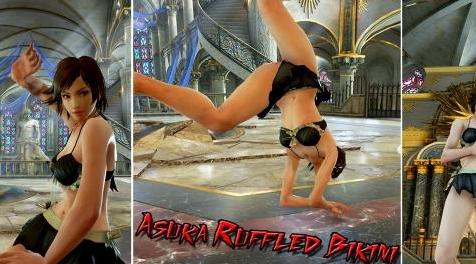 铁拳7MOD [Tekken 7 Outfit] Asuka Kazama Ruffled Bikini