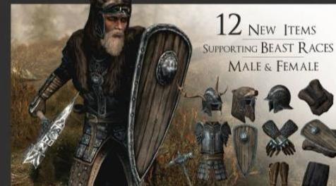上古卷轴5：天际MOD 「△ 塔洛斯侍卫装备-Talos Housecarl Armor Pack ▽」