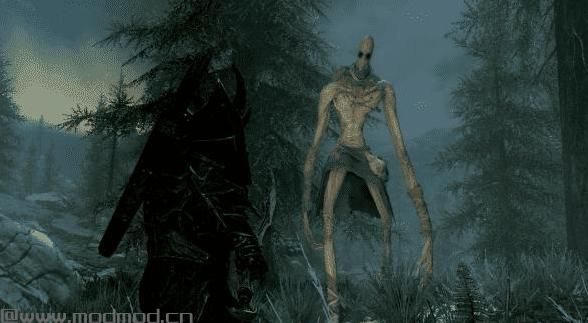 上古卷轴5：重置版MOD 瘦长鬼影/斯兰达人MOD