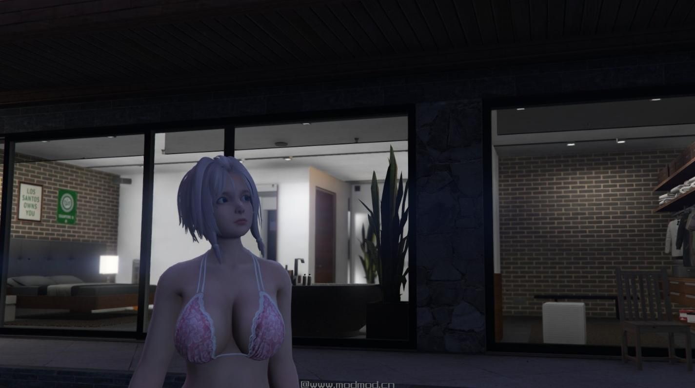 侠盗猎车手5「GTA5」Mod: DOAX3 Luna Bikini [Add-On]