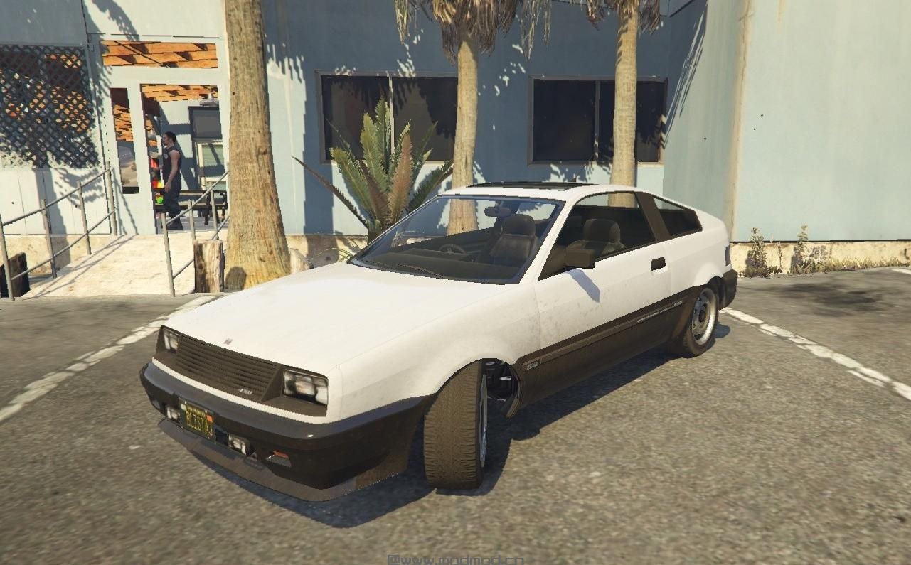 侠盗猎车手5「GTA5」Mod: Dinka Blista Compact Stock (Japan) [RHD]