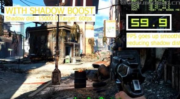 辐射4MOD 【N网】游戏阴影距离优化~~~~(可提升fps,有效)