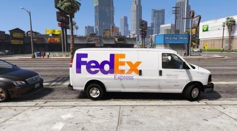 侠盗猎车手5「GTA5」Mod: 2016 Chevy Express 3500 FedEx Express/Ground/Home Delivery