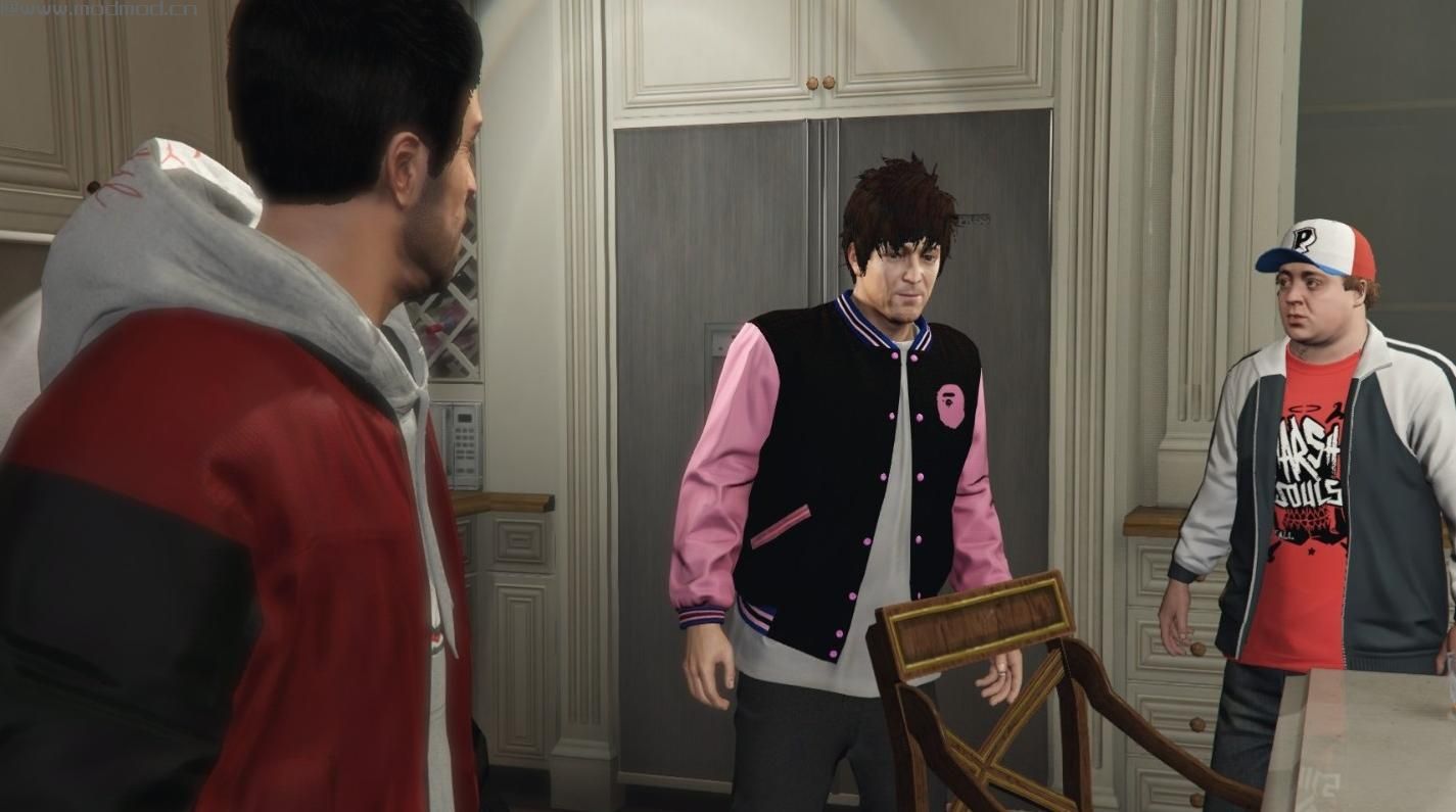 侠盗猎车手5「GTA5」Mod: (The Funky Punky) New Hair For Michael
