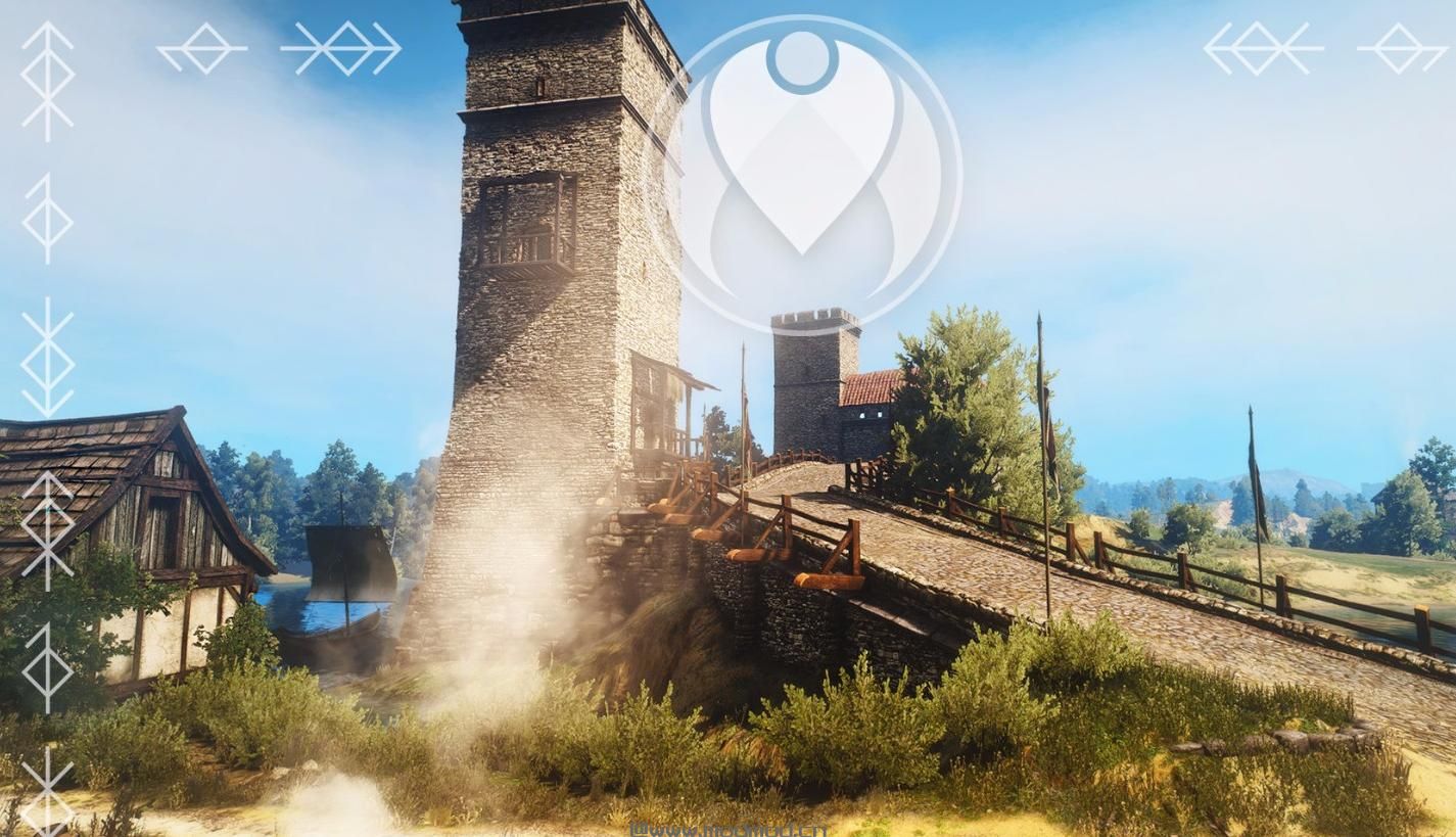 巫师3：狂猎MOD Ultimate Immersion的巫师3画面