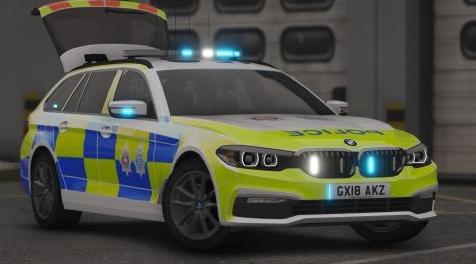 侠盗猎车手5「GTA5」Mod: 2018 Surrey/Sussex Police BMW 5 Series Touring [ELS]