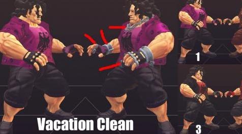 终极街霸4MOD HUGO Vacation Clean