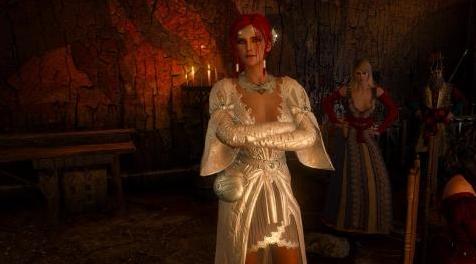 巫师3：狂猎MOD 重做特丽丝服装