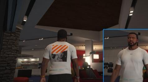 侠盗猎车手5「GTA5」Mod: Supreme & Off-White Clothing Pack For Franklin - Pablo007