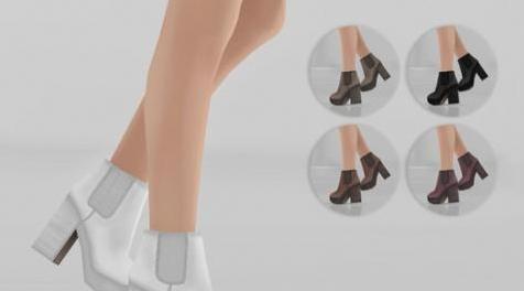 模拟人生4MOD Madlen Kori Boots 鞋子