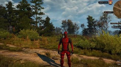巫师3：狂猎MOD 死侍造型