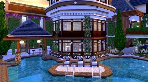 模拟人生4MOD Villa Buntawee 别墅