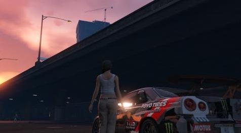 侠盗猎车手5「GTA5」Mod: Black Monster SKYLINE GTR R34