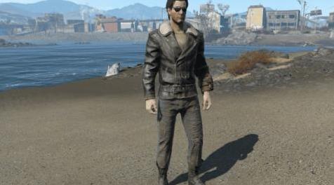 辐射4MOD Fur Collared Greaser Jacket格里瑟的毛皮夹克