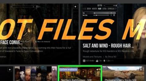 上古卷轴5：重置版MOD 北部浴室-SSE