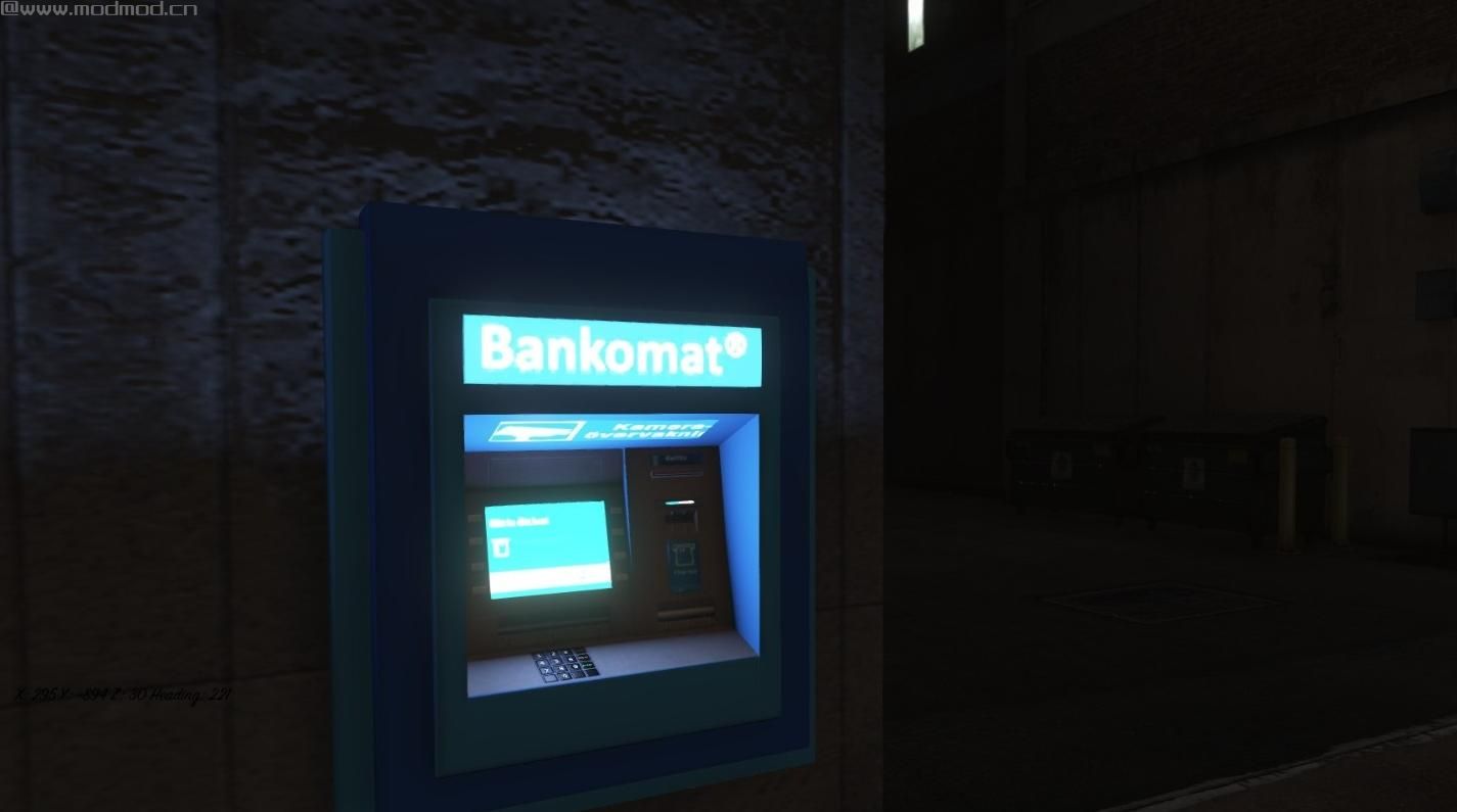 侠盗猎车手5「GTA5」Mod: Swedish ATMs, Svenska Bankomater