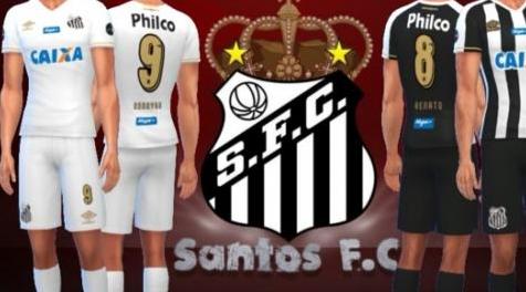 模拟人生4MOD Santos FC Kit 2018/19 fitness needed 球衣