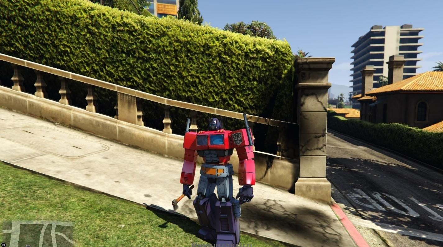 侠盗猎车手5「GTA5」Mod: 原版G1擎天柱（又名G1护卫护卫）1984
