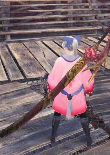怪物猎人：世界MOD 苍星太刀改色版