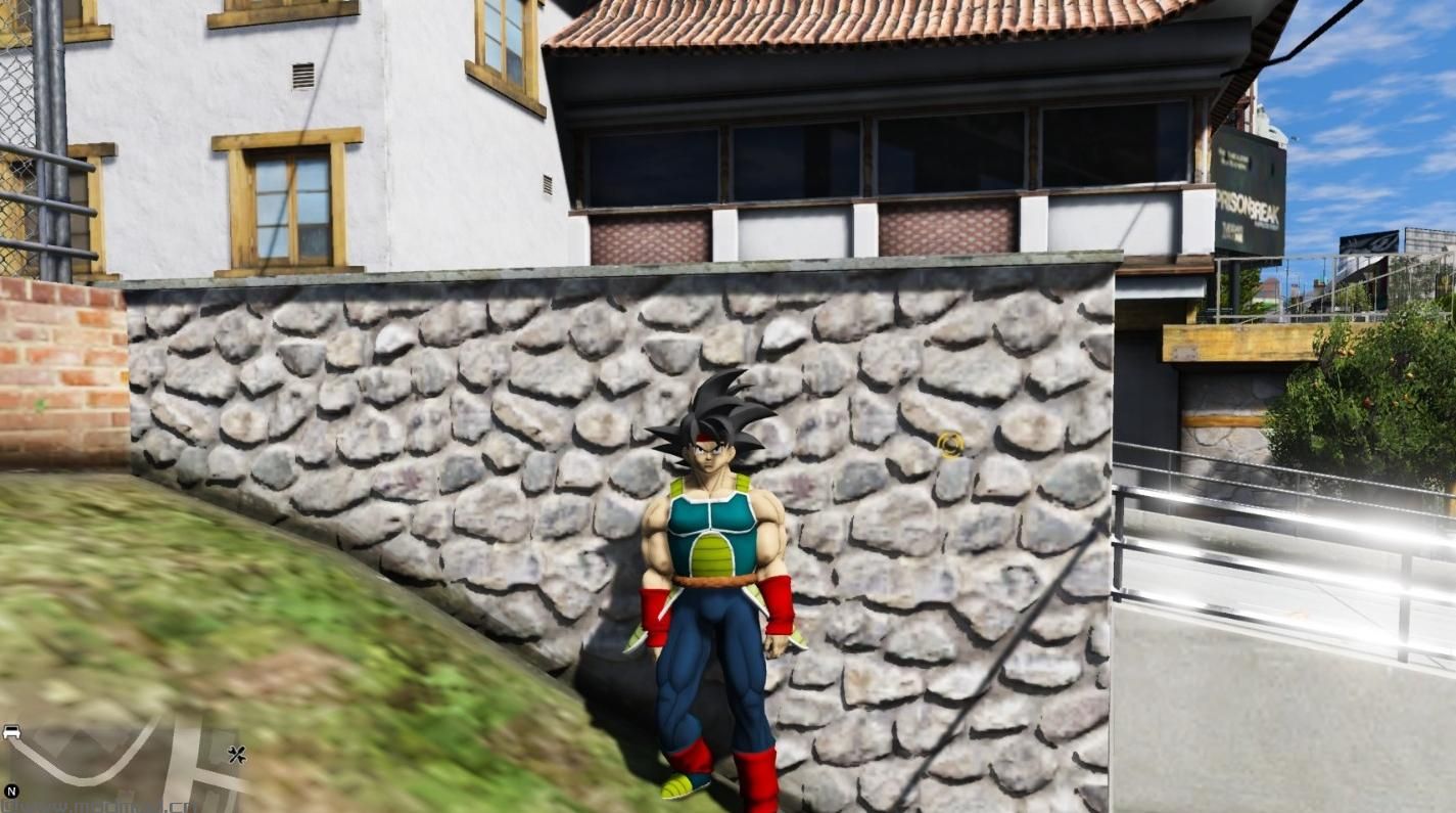 侠盗猎车手5「GTA5」Mod: Bardock / Father Of Goku - Base Form (Dragon Ball Z)