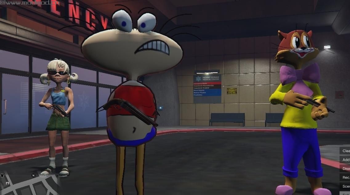 侠盗猎车手5「GTA5」Mod: Советские/Российские мультики (Soviet/Russian cartoons)