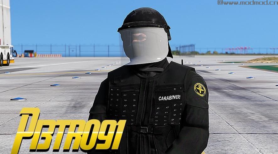 侠盗猎车手5「GTA5」Mod: Divisa G.I.S. - Gruppo di intervento speciale  1.0