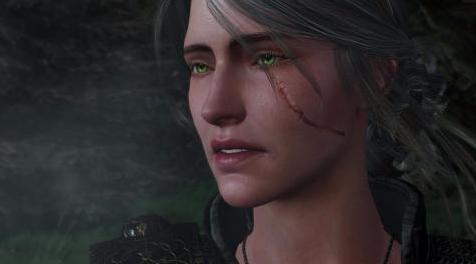 巫师3：狂猎MOD 重新处理希里面部的疤痕和雀斑