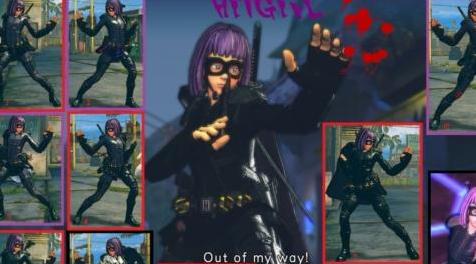 终极街霸4MOD  HitGirl Cammy 10color Pack