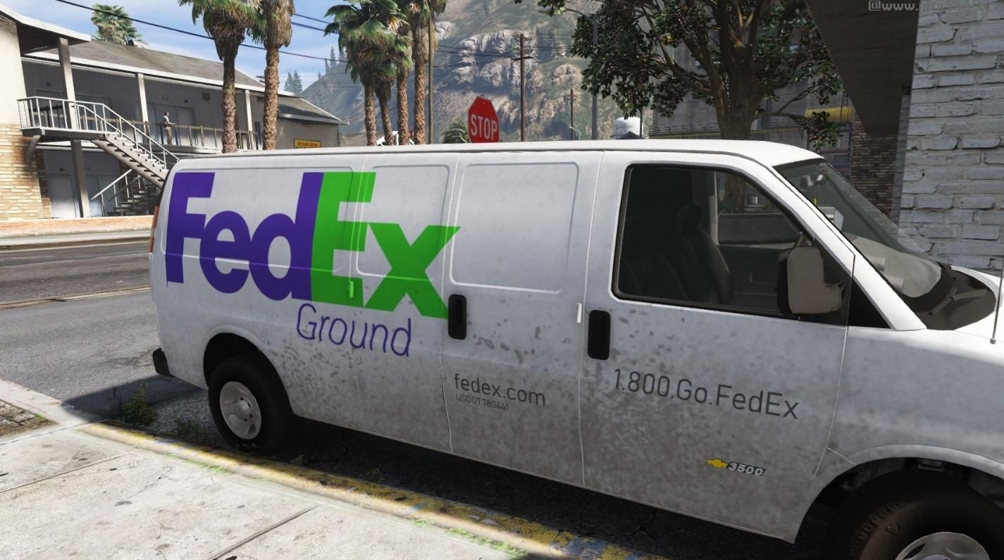 2016 Chevy Express 3500 FedEx Express/Ground/Home Delivery 