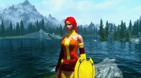 上古卷轴5：天际MOD 【应求】粉丝向模组：皮拉套装和武器
