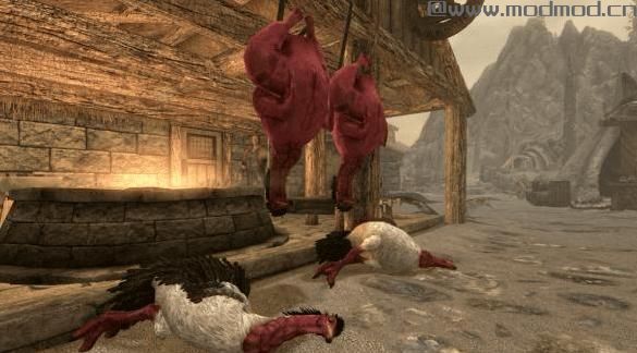 上古卷轴5：重置版MOD 高地鸵鸟MOD