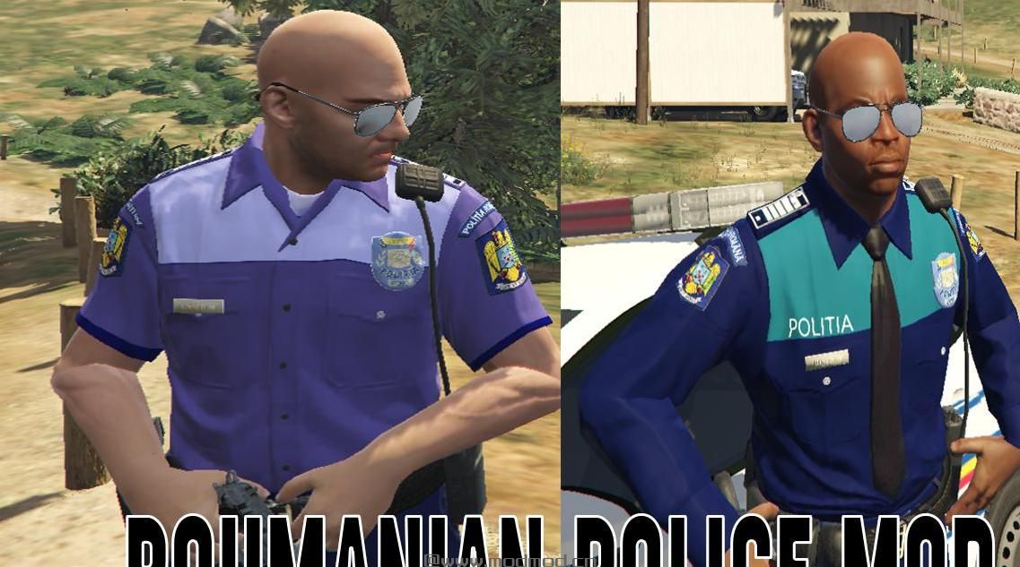 侠盗猎车手5「GTA5」Mod: Ofiter Politia Romana // Roumanian Police Officer [PED]